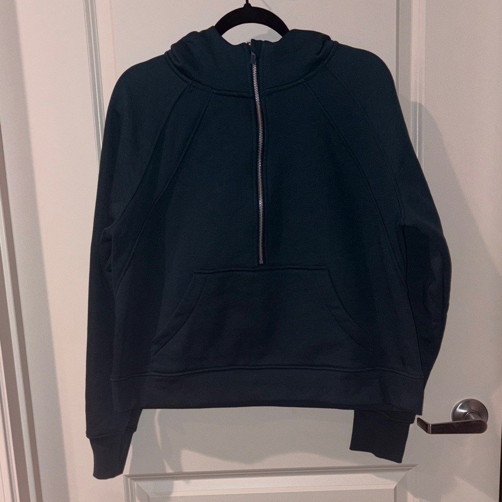 Dark Green Half-Zip Danskin Hoodie